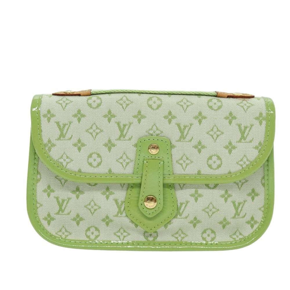 Louis Vuitton Monogram Mini Trousse Marie Kate Pouch Green